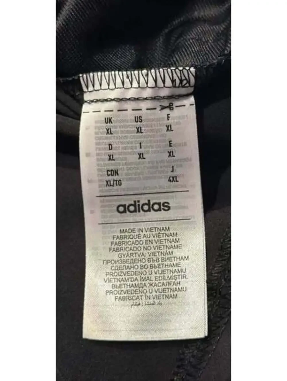 Adidas Black 1/4 Zip Pullover Short-sleeve New Size XL
